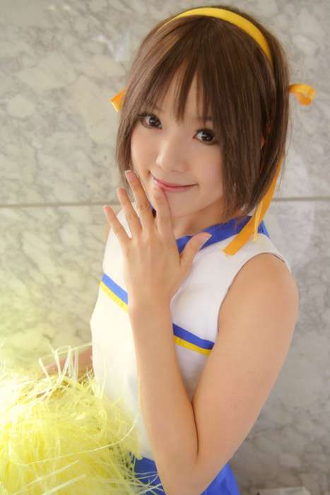 [Cosplay]ID0238 2013.04.26 Kipi Cosplayer part3 [1299P159M] Haruhi Cheerleader [TMOSH].