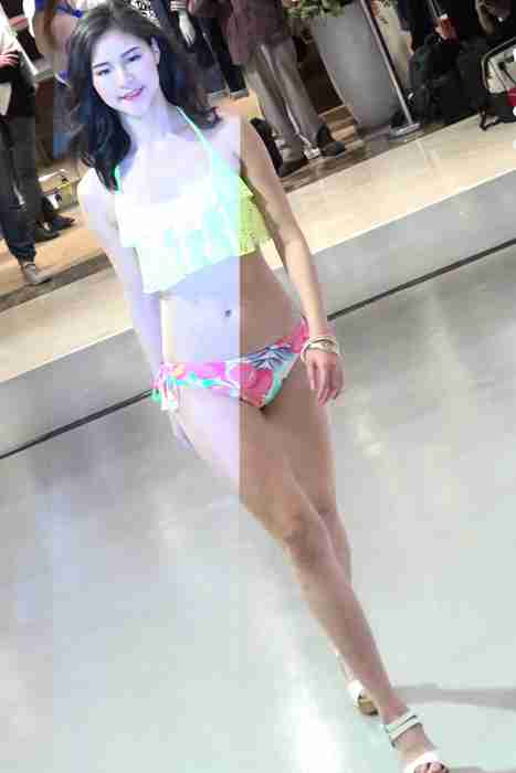 [各类性感视频]ID0193 2017忠孝Sogo奧可那美女泳裝走秀 [1V-527M]--性感提