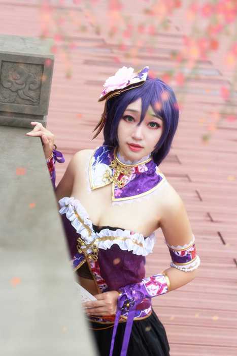 [国内Cosplay]ID0014 [CosPlay] 2015.08 No.114 粉嫩嫩的兰哥 Love Live！东条希