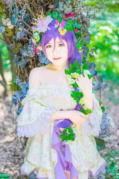 [国内Cosplay]ID0057 [CosPlay] 2015.09 No.157 lovelive！长发公主 东条希 [10P76