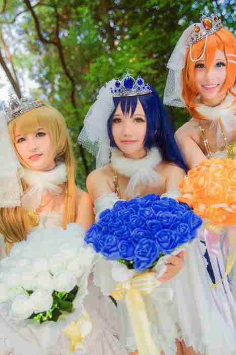 [国内Cosplay]ID0111 [CosPlay] 2015.09 No.211 爱是我们之间の秘密 婚纱觉醒