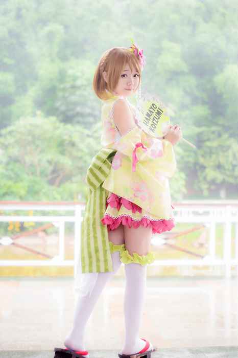 [国内Cosplay]ID0133 [CosPlay] 2015.10 No.233 LOVELIVE 小泉花阳 浴衣觉醒ver [1