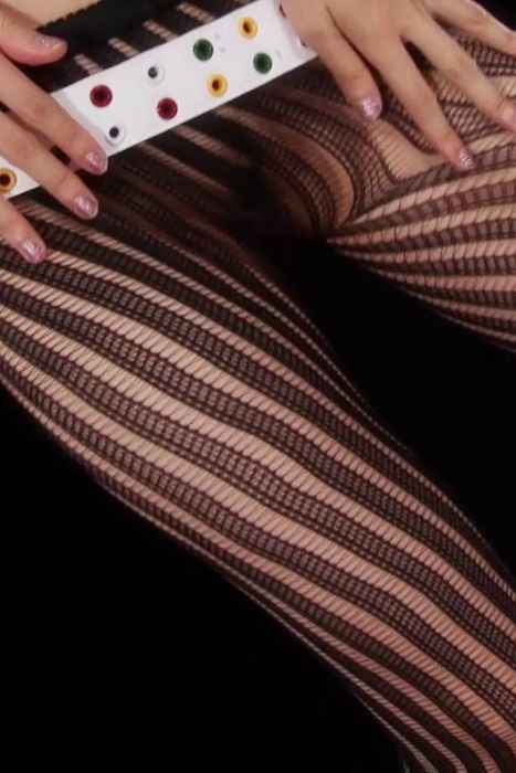 [legsjapan视频完美版]ID0068 2014.01.22 High Heels And Striped Pantyhose{Mizuki}--性