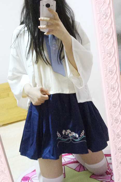 [PR社喵鱻姬]ID0009 - 汉服--性感提示：浴室挑逗令人心动嫩滑薄丝水嫩