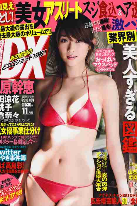 [日本写真杂志]ID0036 [DX Magazine] 2010.11 Mikie Hara 原幹恵 [25P15MB]--性感提