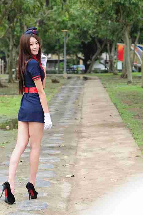 [唯美写真杂集]ID0170 Beautyleg女神-小雪 Winnie-校园制服街拍写真合集