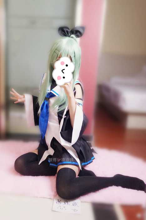 [萝莉液液酱YeYe写真]ID0036 舰队collection山风--性感提示：搔首弄姿调情