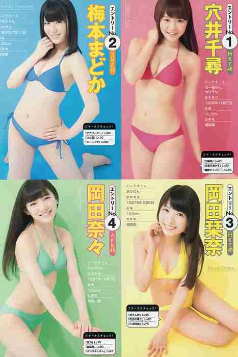 [young magazine性感写真杂志]ID0066 2015.03 No.16 西野七瀬 橋本奈々未 [16